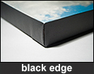 Black Edge Canvas Photo