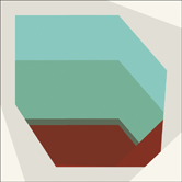 Equation - Mint, Green, Brown, Tan, Beige Abstract Art Canvas Print
